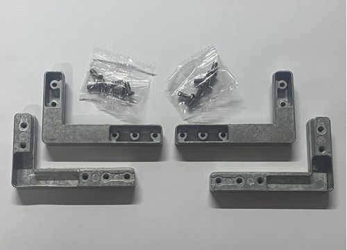 CONECTOR DOBRADIÇA C2ULTRA PARA PEFIL ALUMÍNIO